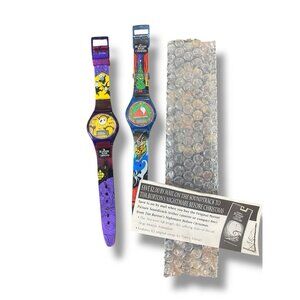 Vintage Tim Burton's Nightmare Before Christmas Watches Lot Burger King NBX